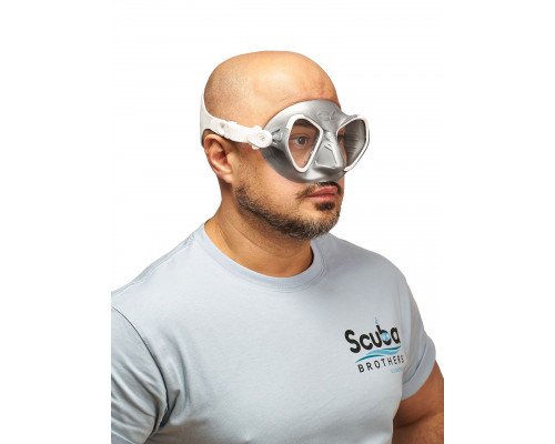 Маска C4 CONDOR ANTIFOG SILVER/WHITE 