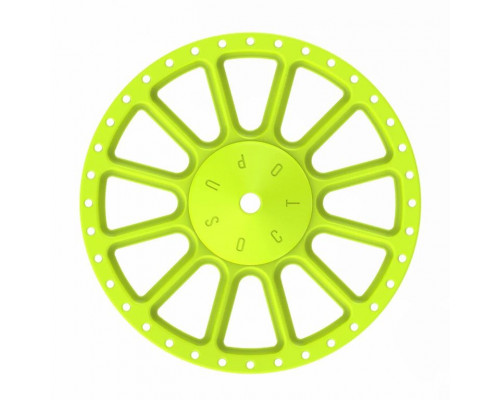Тарелка донная для тэгов OCTOPUS FLUORESCENT YELLOW