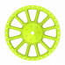 Тарелка донная для тэгов OCTOPUS FLUORESCENT YELLOW