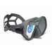 Набор для плавания C4 SKYLINE ANTIFOG GREY, маска, трубка, сумка
