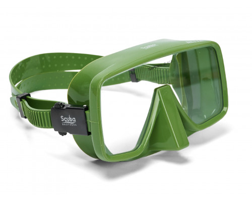 Набор для плавания SCUBA BROTHERS BETTA HYDRA GREEN, маска, трубка, сумка