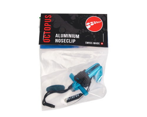 Зажим для носа OCTOPUS ALUMINIUM BLUE