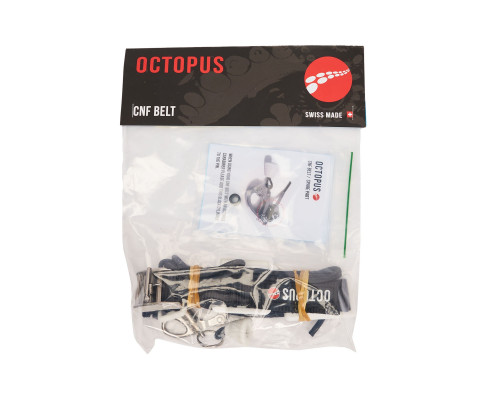Пояс для фридайвинга CNF OCTOPUS WHITE с бастросъемным карабином
