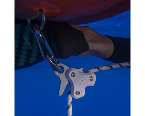 Блок-качель подъемный для фридайвинга OCTOPUS XL BLUE