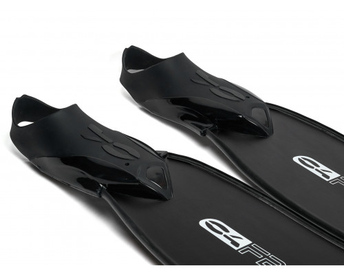 Ласты C4 SPORTECH RUBBER FBG BLACK, стеклопластик, 30/MEDIUM