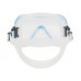 Маска TUSA INO, синяя рамка, прозрачный силикон