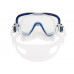 Маска TUSA KLEIO II, синяя рамка, прозрачный силикон