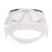 Маска TUSA CEOS, прозрачная рамка, прозрачный силикон