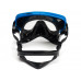 Маска TUSA SPORT UMR-16, синяя рамка, черный силикон