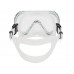 Маска TUSA INO, черная рамка, прозрачный силикон