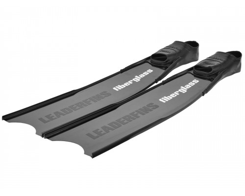 Лопасти стеклопластиковые LEADERFINS ABYSS PRO BLACK EXTRA SOFT