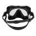 Маска SEAC SUB APPEAL BLACK, черная рамка/черный силикон
