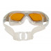 Очки для плавания VIEW XTREME, серая рамка/прозрачный силикон, янтарные линзы