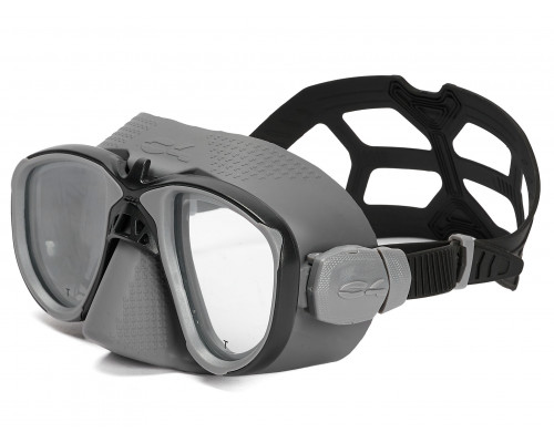 Набор для плавания C4 MARTIAN GRAY, маска, трубка, сумка