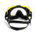 Маска TUSA SPORT UMR-31, желтая рамка, черный силикон