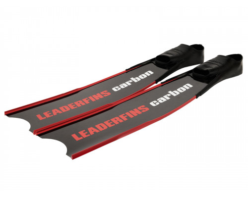 Лопасти карбоновые  LEADERFINS PURE CARBON RED SOFT