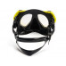 Маска TUSA PARAGON, желтая рамка, черный силикон