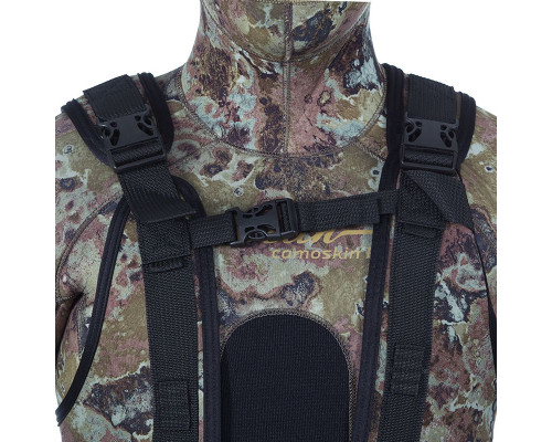 Жилет грузовой MARLIN BALANCE, 3 мм, зеленый камуфляж