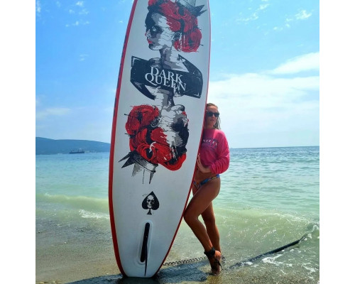 Сапборд надувной JS BOARD SUP RED QUEEN RQ335 335x81x15 см