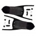 Ласты стеклопластиковые LEADERFINS UWG SHORT BLACK SOFT