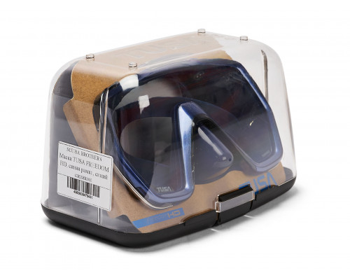 Маска TUSA FREEDOM HD, синяя рамка, синий силикон