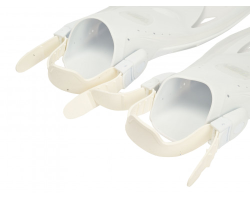 Комплект TUSA SPORT UP-1521 BLACK SERIES WHITE, маска+трубка+ласты