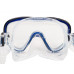 Маска TUSA KLEIO II, синяя рамка, прозрачный силикон