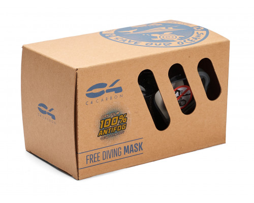 Маска C4 FALCON ANTIFOG BLACK 