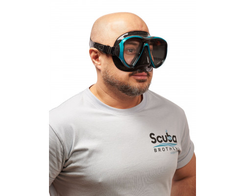 Комплект TUSA SPORT UCR2425PM, бирюзовый, маска+трубка