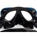 Маска TUSA FREEDOM ONE, синяя рамка, черный силикон