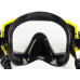 Маска TUSA SPORT UMR-31, желтая рамка, черный силикон