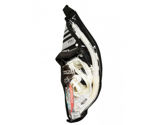 Комплект TUSA SPORT UCR1625P, белый, маска+трубка