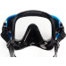 Маска TUSA SPORT UMR-16, синяя рамка, черный силикон