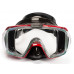 Комплект TUSA SPORT BLACK SERIES BLACK/DARK RED, маска+трубка+ласты