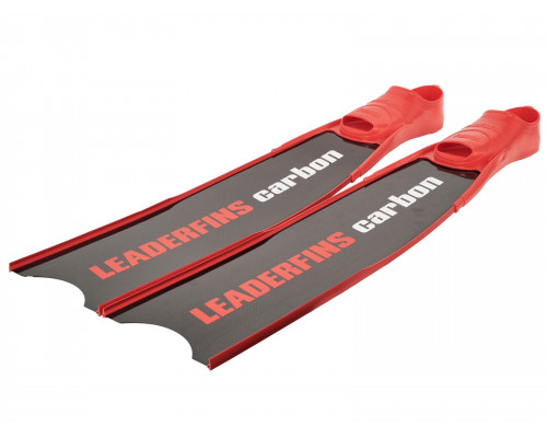 Лопасти карбоновые LEADERFINS PURE CARBON RED EXTRA SOFT