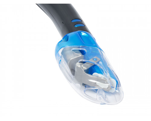 Комплект TUSA SPORT UCR2425PM, синий, зеркальные линзы, маска+трубка