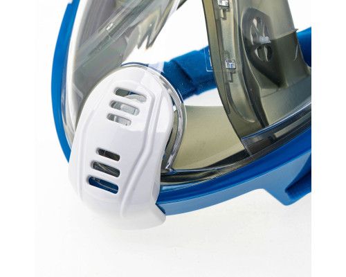 Полнолицевая маска MARLIN VISION PRO + GoPro, blue/grey